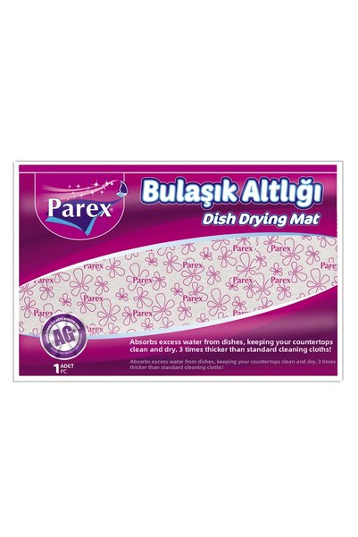 Parex Dish Sponge, Glove, Placemat, and Bamboo Cloth Pack