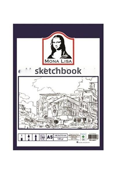 Südor Mona Lisa Sketchbook A5 120 Gr - 50 Sheets