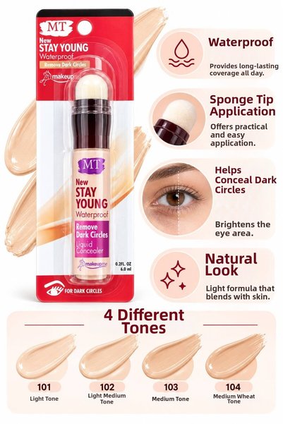 Makeuptime إم تي ستاي يونغ سفنغلي كونسيلر 104