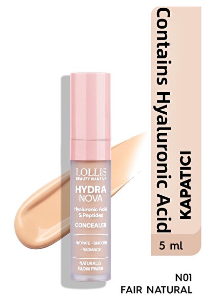 Lollis Hydra Nova Hyaluronic Acid Concealer - N-01 Fair Natural