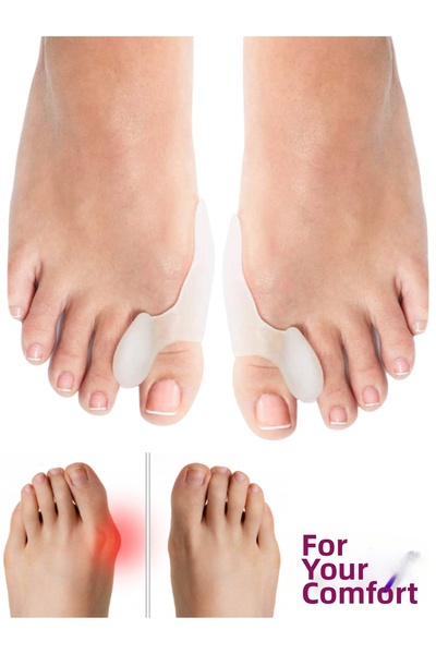 SHELAX Silicone Roller Thumb Separator Bunion Protector Pad, Bone Protrusion ...