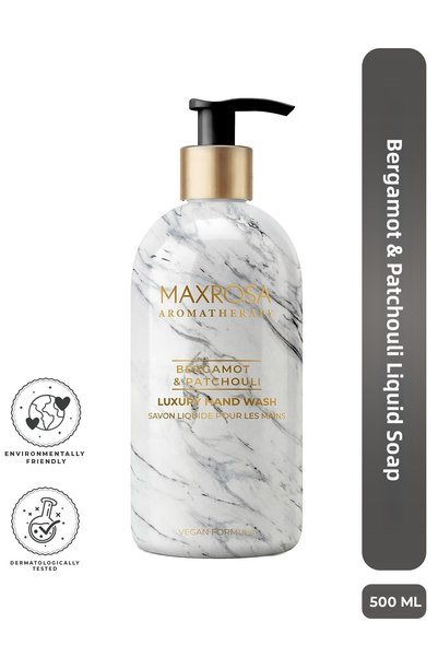 Maxrosa Aromatherapy Bergamot & Patchouli Liquid Soap 500 ml