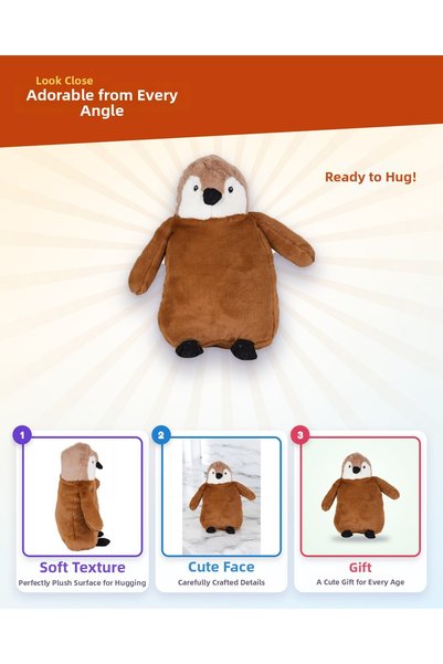 ATABY Plush Penguin Brown 50 cm 4950