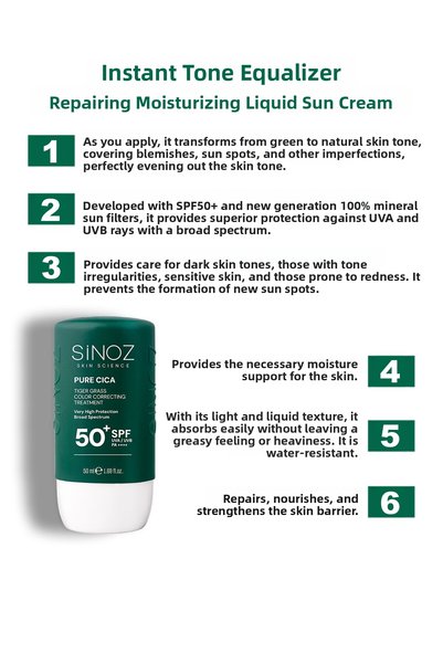 SİNOZ Facial Sunscreen - SPF 50 +