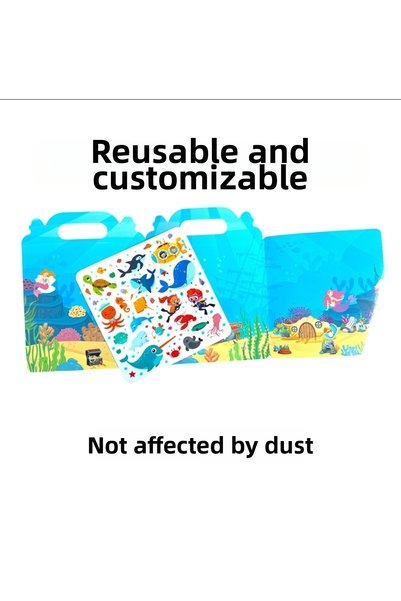 Lino First Sticker Ocean Animals Reusable