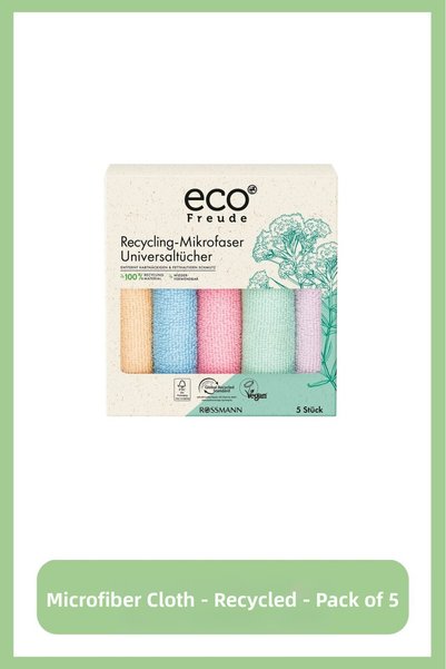 Eco Freude - Microfiber Cloth - Recycled - Pack of 5