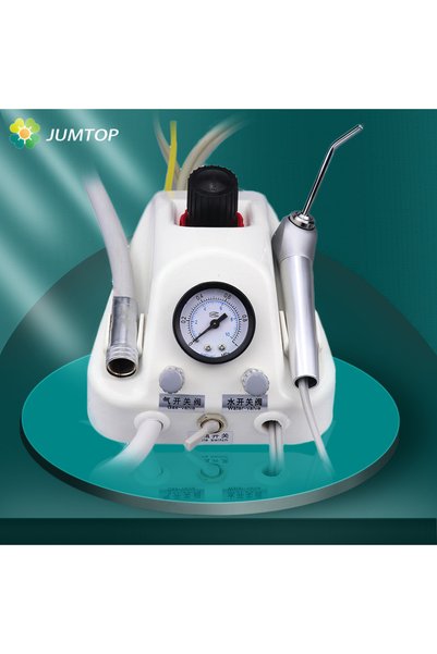 Choice 4 hole Portable Dental Turbine Unit Work with Air Compressor 3 Way Syr...