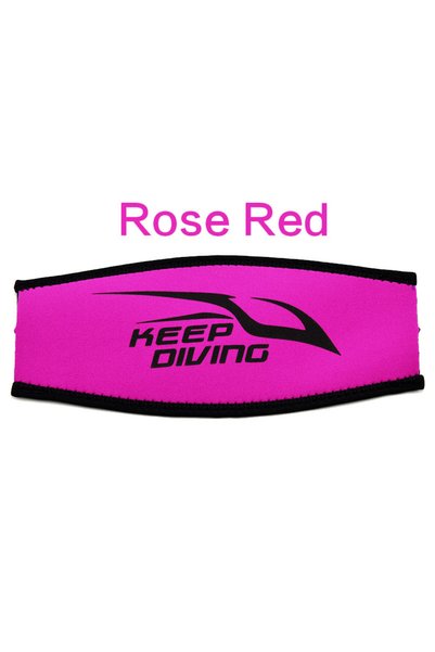 Choice Rose Red 1Pcs Neoprene Scuba Diving Mask Head Strap Cover Mask Padded ...