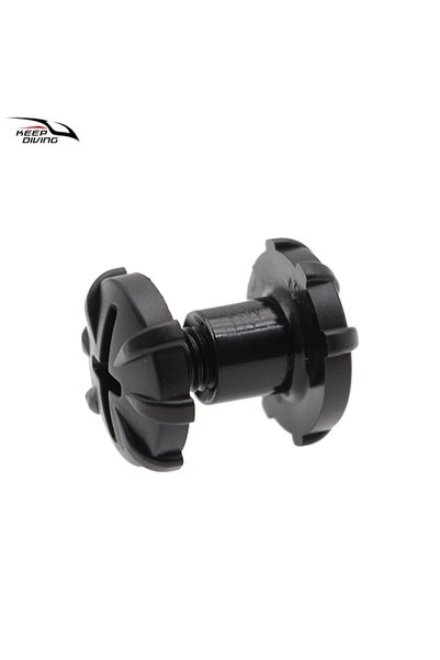 Choice Black 1 Pcs Diving Backplate Harness System Soft Pad Fixed Screw Bolts...