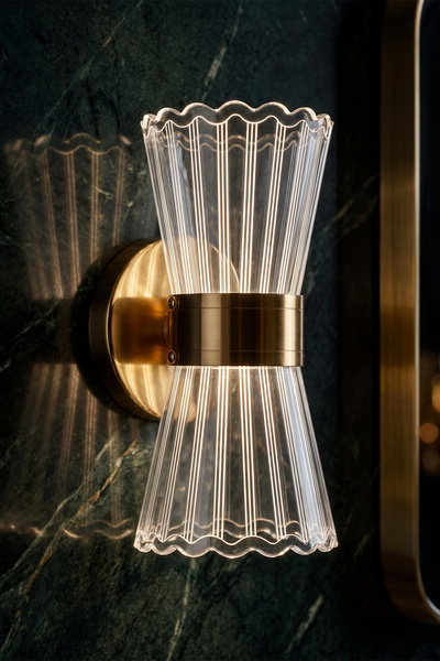 Vivido Home Vela Gold Led Aplik