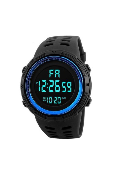 Choice3 Blue Men's Digital Watches Multifunction Military Men Sports Wristwat...