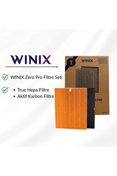 Winix Zero Pro Filtre Seti - Filtre T | True Hepa Filtre + Aktif Karbon Filtr...