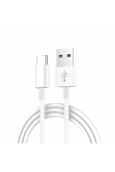 Choice كابل USB A إلى Type C متعدد الألوان أبيض بطول 1 متر، لمزامنة البيانات،...