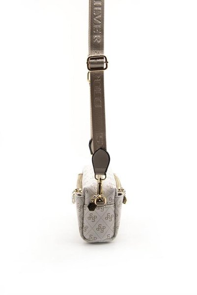 Silver Polo Beige - Sand Monogram Women's Crossbody Bag Sp1142