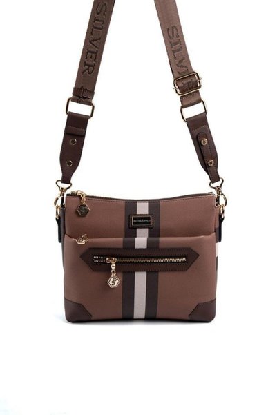 Silver Polo Geantă crossbody pentru femei SP1110-MK85
