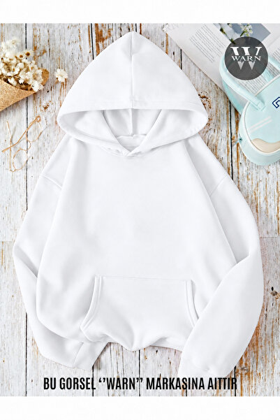 warn Hanorac alb tricou 3 fire iarnă unisex bumbac Ş cu căptușeală din fleece...