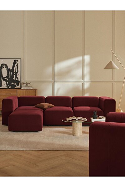 S Home Design Concept Pietro 4 Modül Modüler Kanepe Köşe Koltuk Takımı, Yönsü...