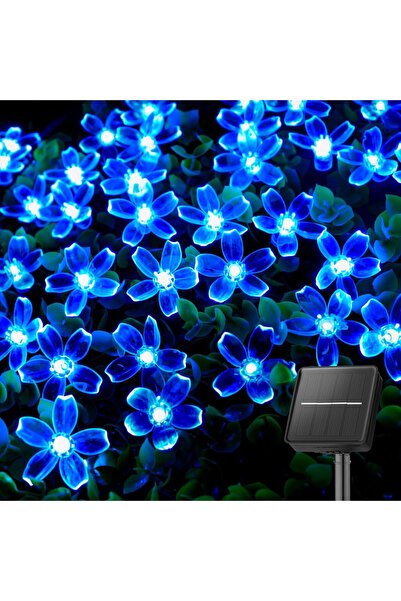 Choice12 5M 20LEDs Blue light Outdoor Solar Led String Lights Cherry Flowers ...