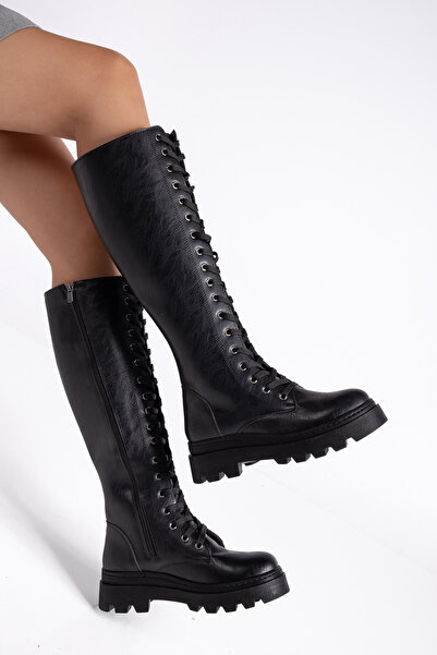 BuluşModa Long Boots with Full-Length Soles