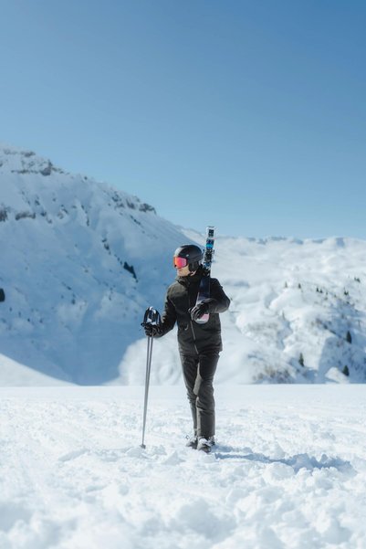 Decathlon Quechua Erkek Kayak/Snowboard Montu - Siyah - 500
