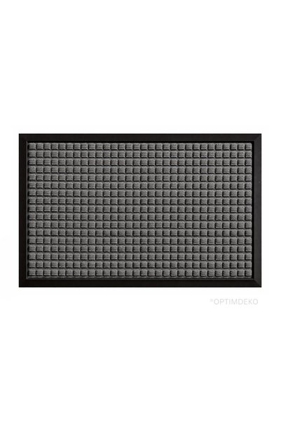 OPTIM DEKO Covoraș de intrare gri 90x60 cm ® OPTIMDEKO, Antiderapant, Durabil...