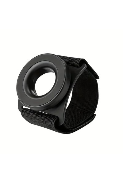 Choice black Strong Magnetic Suction Phone Holder with Wrist Strap Arm Mount ...