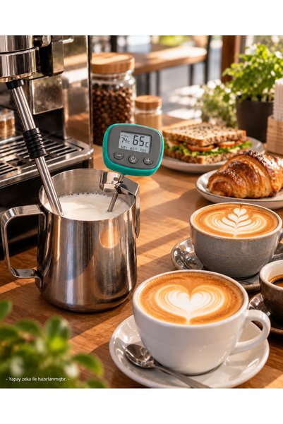 Electronic Temperature Instruments (ETI) Dijital Barista Termometresi 130mm - Yeşil