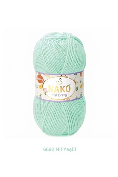 hobi dünyası evim 1 брой Прежда за ръчно плетене Nako Elit Baby, 100 грама, 2...