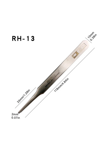 Choice3 RH-13 Japan RHINO RH Series Precision Tweezers RH-10 - Super Hard, Sh...
