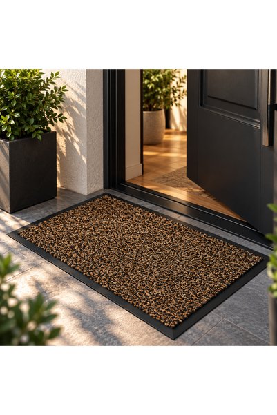 OPTIM DEKO Covoras de Intrare ®OPTIMDEKO, 120x 180 cm, Antiderapant, Absorban...