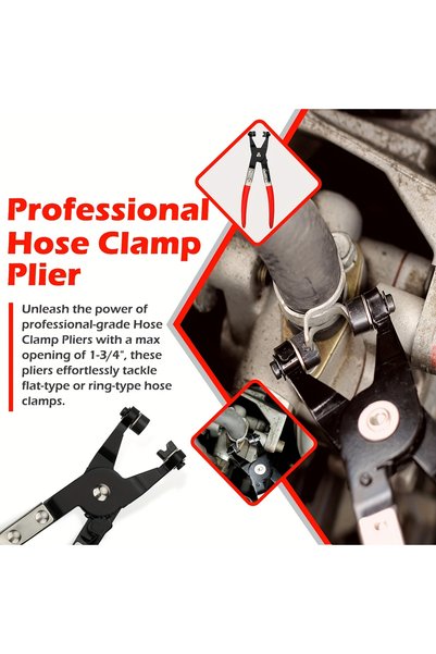 Choice B Professional Hose Clamp Pliers- Fuel Line Disconnection and Removal ...