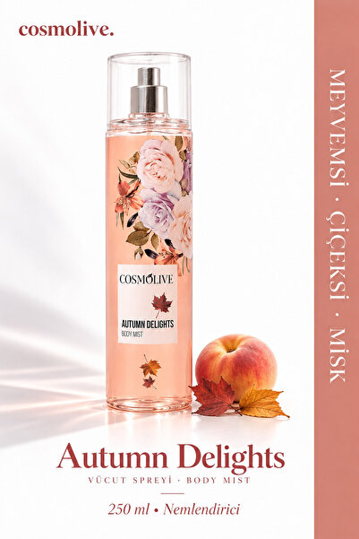 Cosmolive Vücut Spreyi Body Mist | Amber Romance | Autumn Delights | Kadın | ...