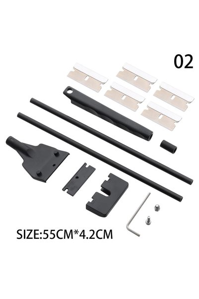 Choice1 2 Stainless Steel Spatula Fish Tank Brush Algae Scraper Blade Aquariu...