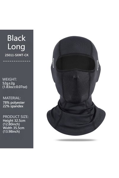 Choice1 CK-Long-Black GTUBIKE Winter Balaclava Men Women Warm Fleece Bicycle ...