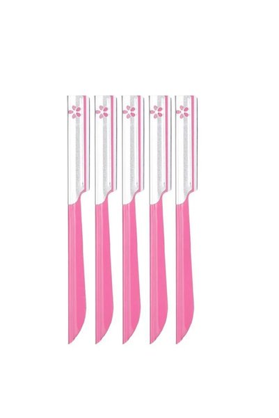 Choice1 C616-pink 5pcs 5pc Eyebrow Epilator Sets for Women Makeup Beauty Eyeb...