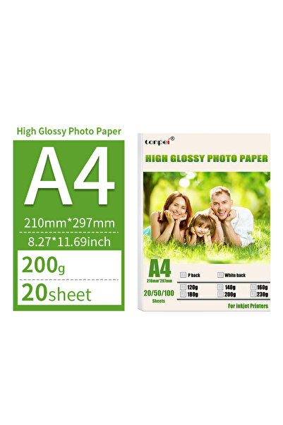 Choice A4 20Sheets A4 Photo Printing Paper Photo Paper For Inkjet Printers 20...