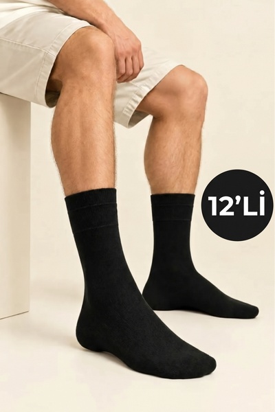 MARİA CALZE ERKEK 12'Lİ KIŞLIK BAMBU SOKET ÇORAP