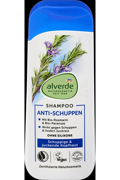 OEM Alverde NATURKOSMETIK sampon anti-matreata, 200 ml, pentru par cu tendint...
