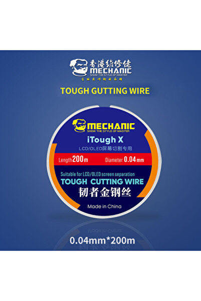 Choice3 MECHANIC 0.04mm MECHANIC High Hardness Special Steel Cutting Wire for...