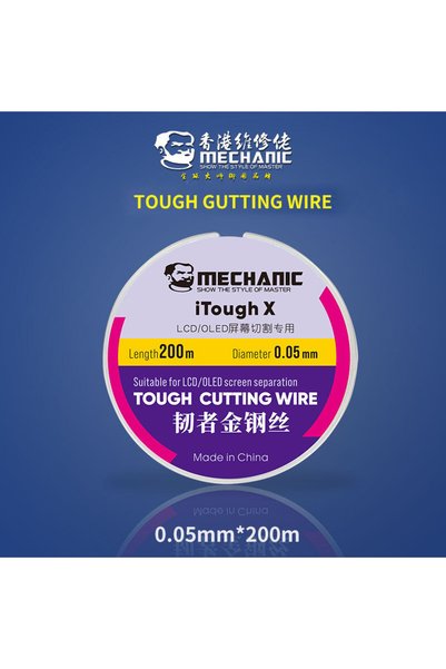 Choice4 MECHANIC 0.05mm MECHANIC High Hardness Special Steel Cutting Wire for...