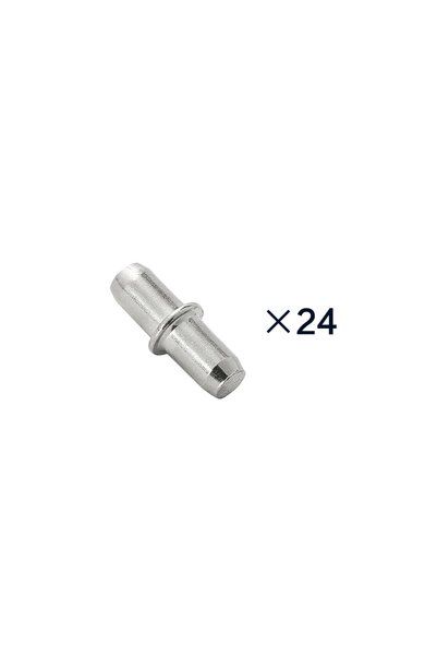 choice2 General 24pcs 24/ 48/ 96 Pcs 5mm Shelf Support Pegs, Metal Shelf Pegs...