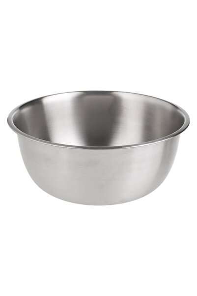 OEM Castron din Inox pentru Amestecare 4L - Boluri Metalice Margine, Bucatarie