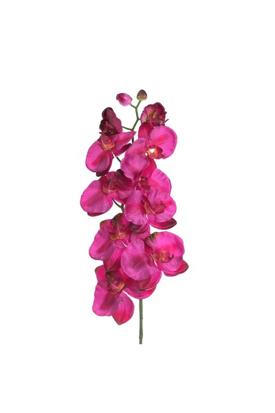 OEM Orhidee artificiala cu tulpina lunga fucsia 100cm floare decorativa casa
