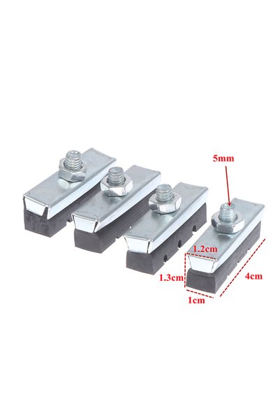 Choice Brakepad4PCS-a 4PCS 4cm Vintage V-Brake Pads Classic Caliper Brake Blo...