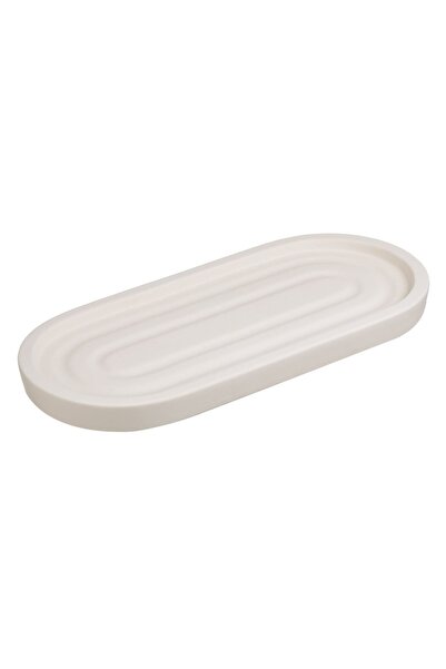OEM Tava din Ciment Bej pentru Baie 26x11.6cm - Suporturi, Organizare-Curatar...