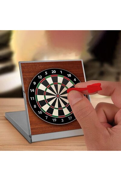OEM Joc Darts Magnetic de Masa cu 3 Sageti 14x12.5cm - Jocuri Societate Voiaj...