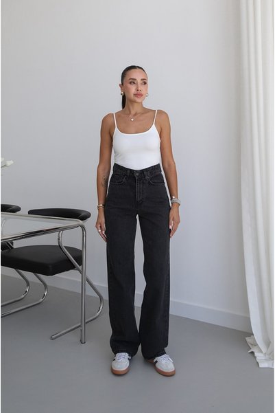 Havoş Smoked Kuzmina Straight Jeans