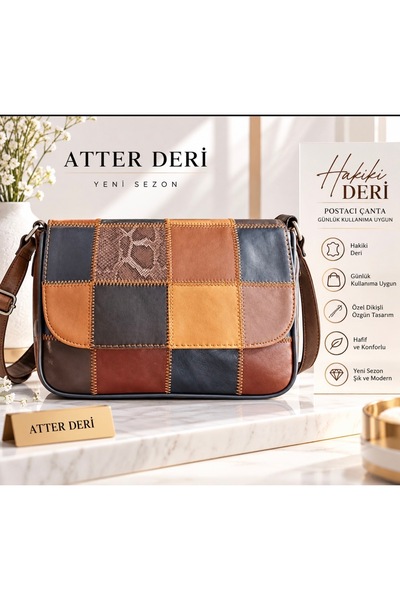 atter Genuine Leather Custom Made Women's Bag (27cm X 21cm)