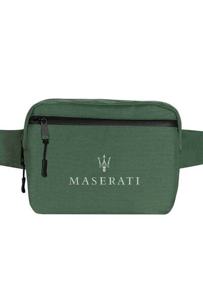 CrowsGate Maserati logo Pojasna torbica zelene boje
