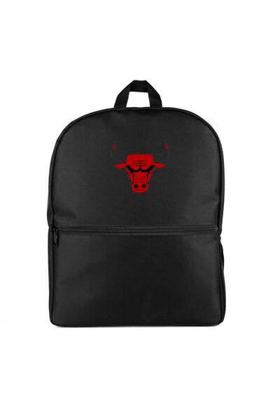 Generic Brand Chicago B. Rucsac cu logo Culoare neagră